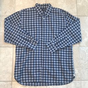 1901 Blue/White Checkered Button Down Shirt